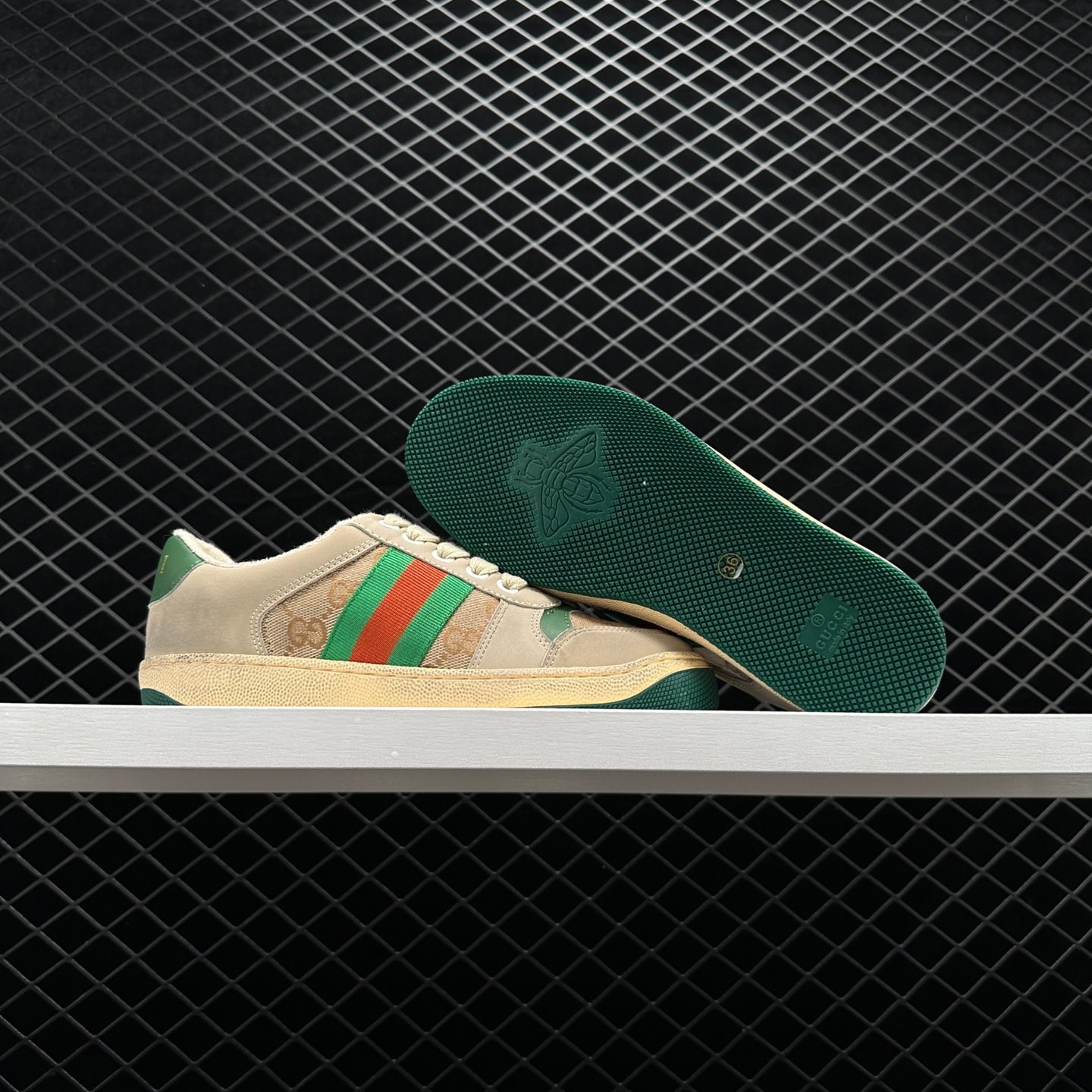 Buy GUCCI Leather Screener Trainers - High-Quality & Stylish