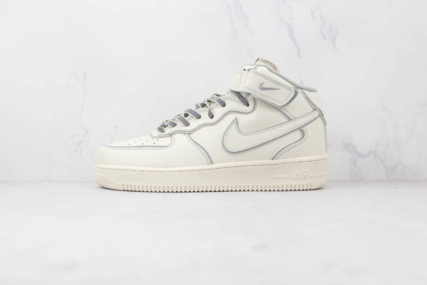 Nike Air Force 1 07 Mid Daredevil Beige Grey White AQ1218-118 - Stylish and Durable Footwear