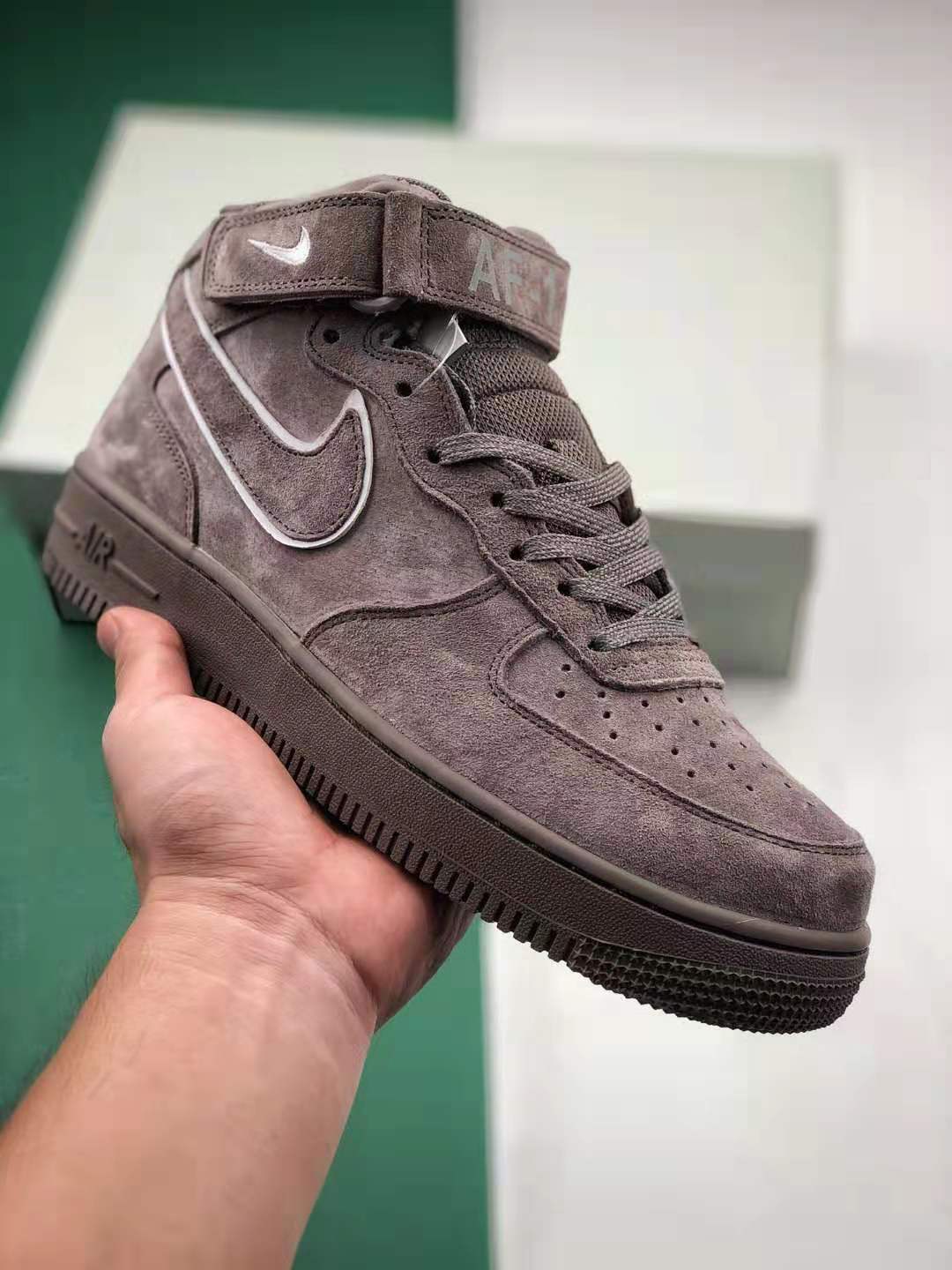 Nike Air Force 1 High '07 LV8 Suede Atmosphere Grey AA1118-003 | Stylish and Versatile Sneakers