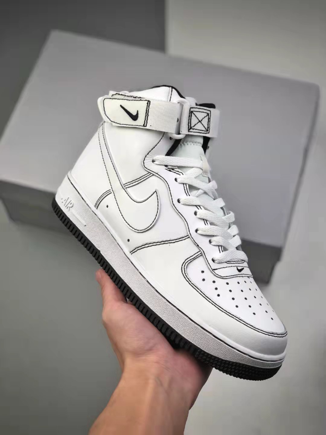 Nike Air Force 1 High 07 White Black CV1753-104 - Stylish and Classic Men's Sneakers