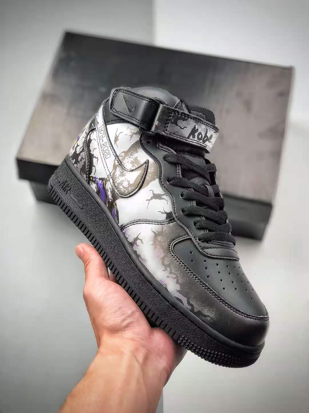 Nike Air Force 1 High 'Kobe' AQ8021-002 - Premium Sneakers for Basketball Enthusiasts!