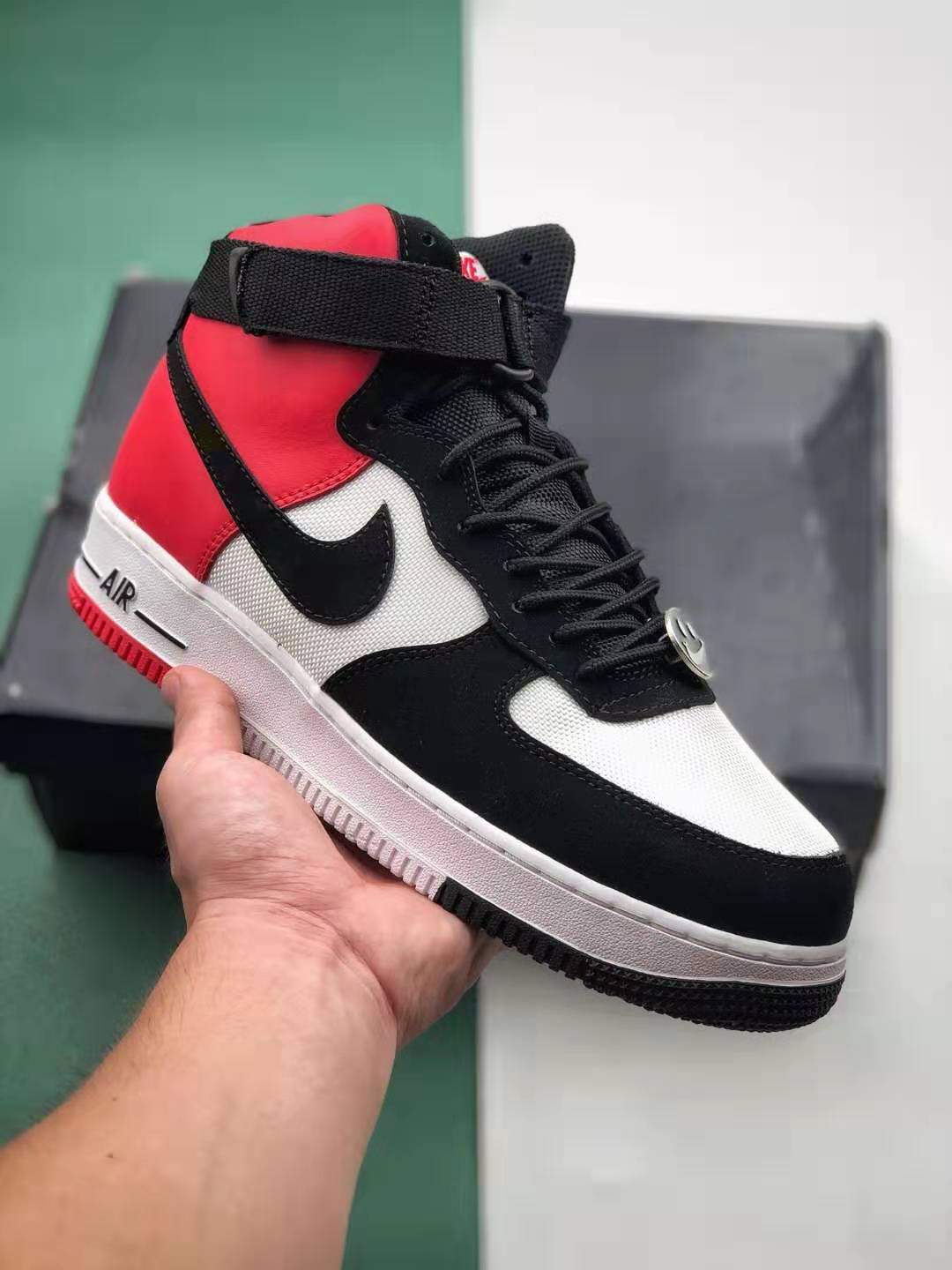 Nike Air Force 1 High 07 LV8 Have a Nike Day Black White Red CI2306-303 - Stylish and Versatile Sneakers