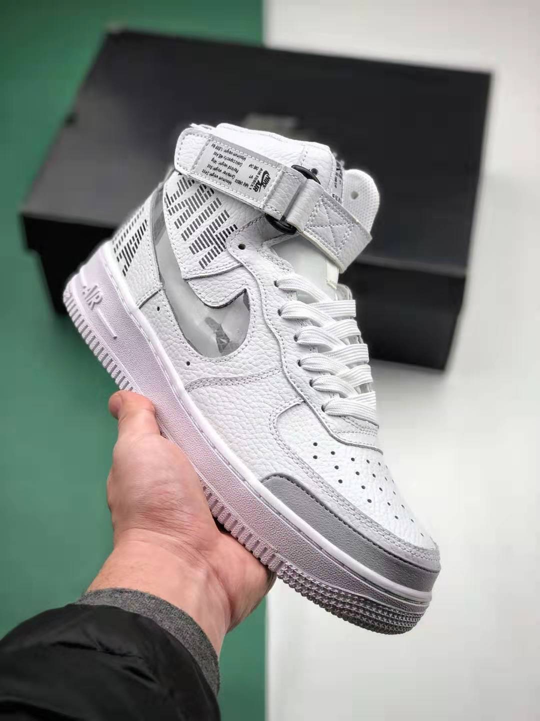 Nike Air Force 1 High Under Construction White CQ0449-100 - Shop Now!
