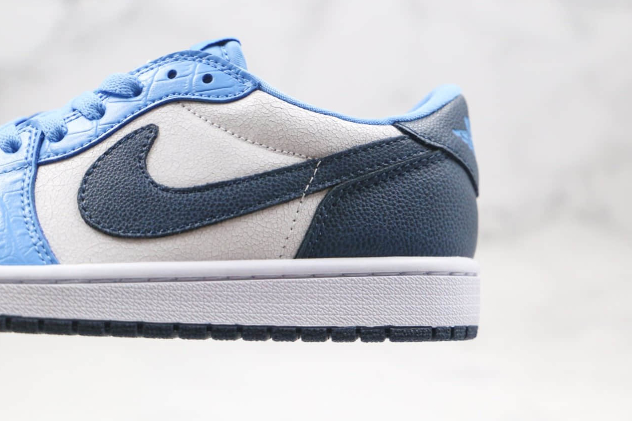 Air Jordan 1 Low GsS Dark Blue Navy White Black Shoes CZ0356-200 | Stylish Design and Comfortable Fit
