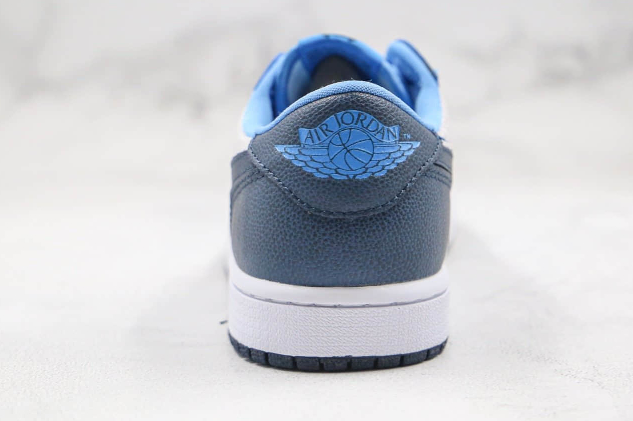 Air Jordan 1 Low GsS Dark Blue Navy White Black Shoes CZ0356-200 | Stylish Design and Comfortable Fit