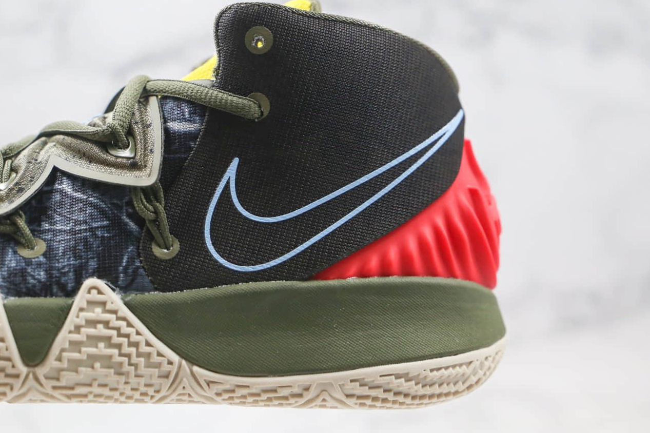 Nike Zoom Kyrie S2 Hybrid Olive Green Red CT1971-902 - Stylish and High-Performance Basketball Shoes