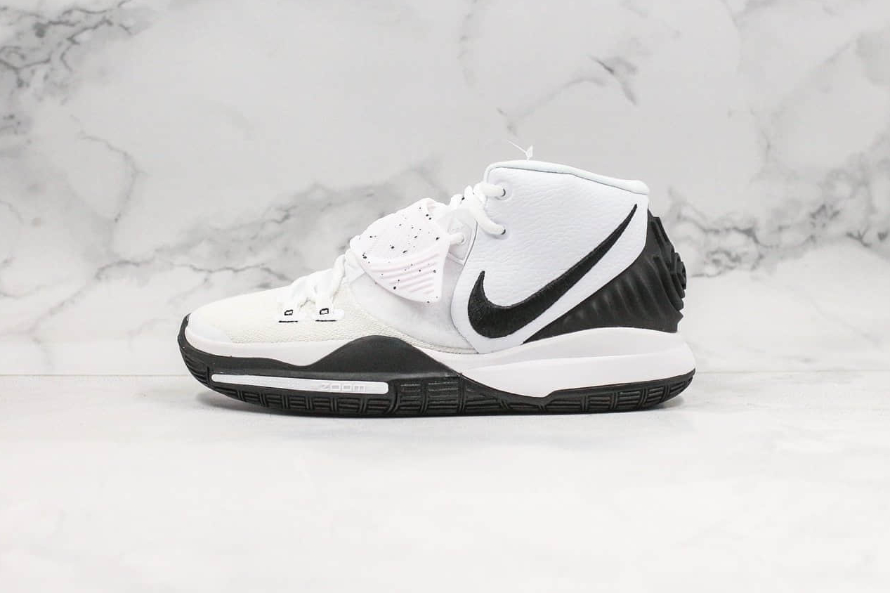 Nike Zoom Kyrie 6 EP Summit White Black Basketball Shoes BQ9377-100 | Premium Performance Sneakers