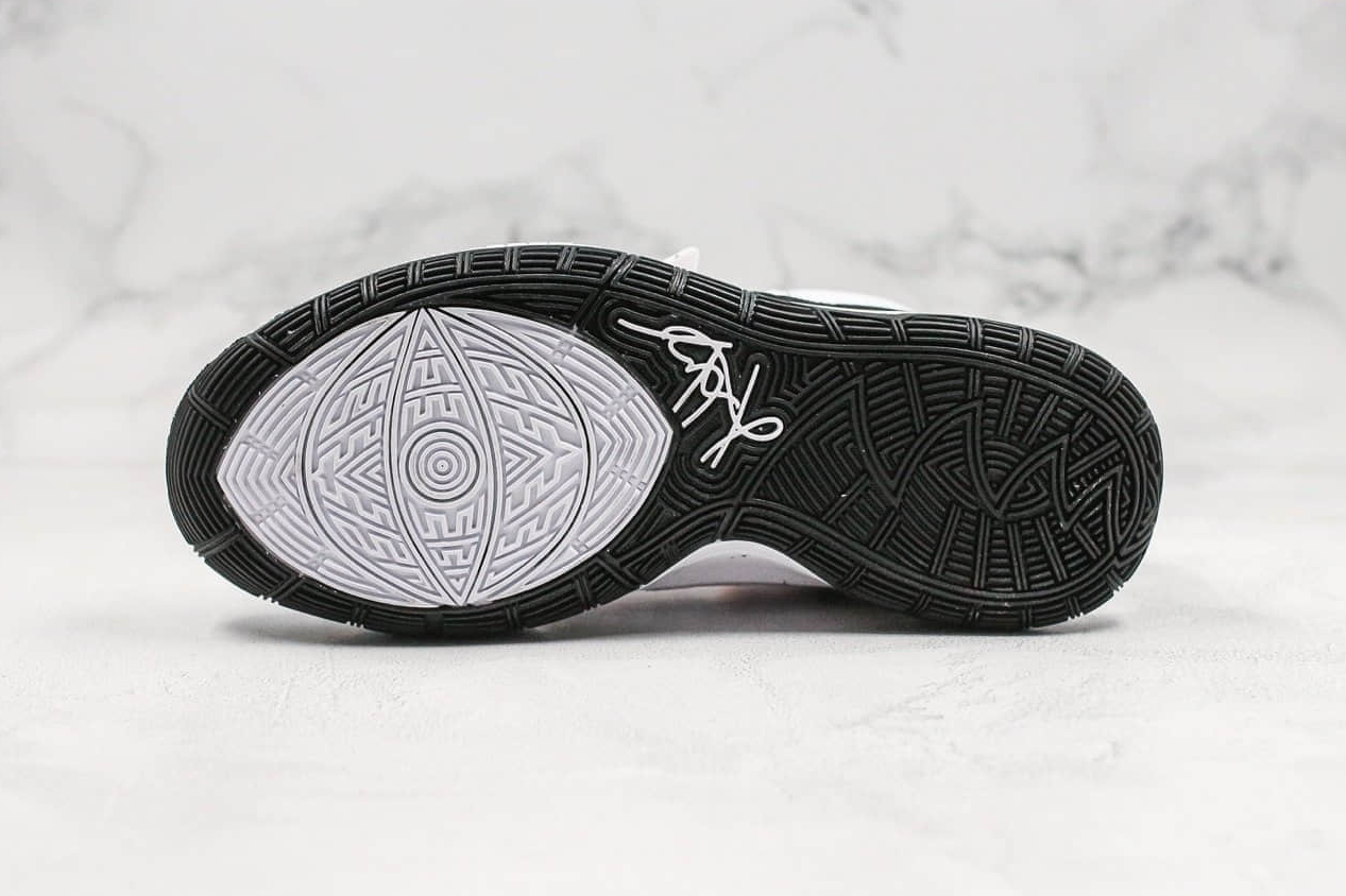 Nike Zoom Kyrie 6 EP Summit White Black Basketball Shoes BQ9377-100 | Premium Performance Sneakers