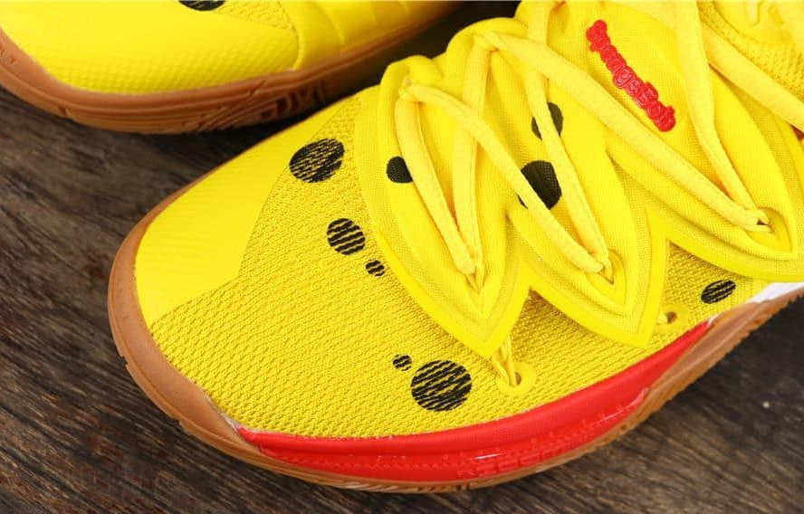 Nike Kyrie V 5 EP Yellow Black Jaune Basketball Shoes - AO2919-700