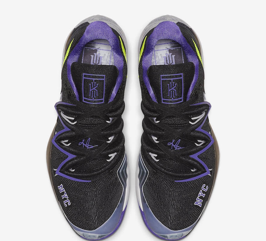 NikeCourt Air Zoom Vapor x Kyrie 5 'NYC' BQ5952-002 - Stylish and High-performance Basketball Shoes for NYC Players