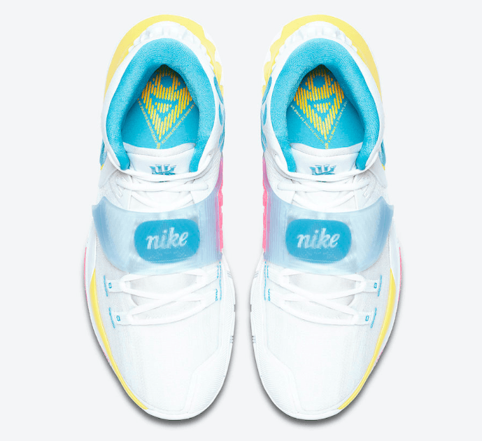 Nike Kyrie 6 'Neon Graffiti' BQ4630-101 - Stylish and Vibrant Basketball Shoes
