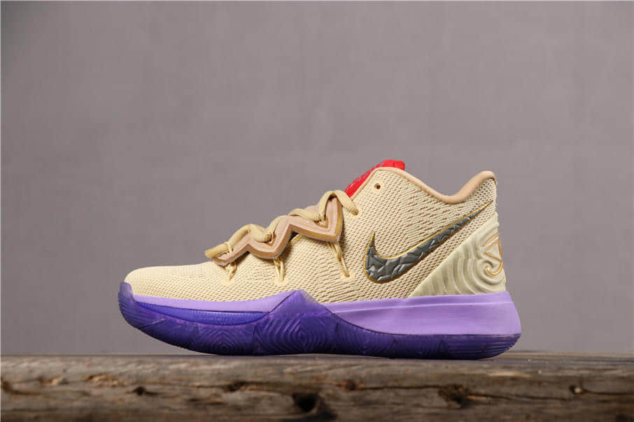 Concepts x Nike Zoom Kyrie 5 EP Ikhet Purple Gold Red Multi-Color CL9961-900 - Stylish and Iconic Kyrie 5 Sneakers